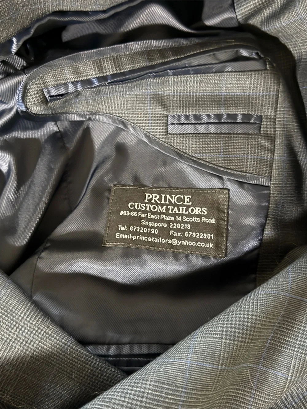 Custom Tailored Men's Charcoal Gray Suit